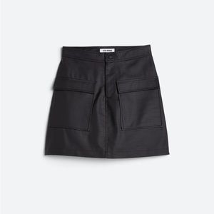 Steve Madden Faux Leather Skirt